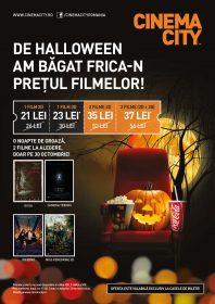 News: De Halloween se colinda cinematografele Cinema City